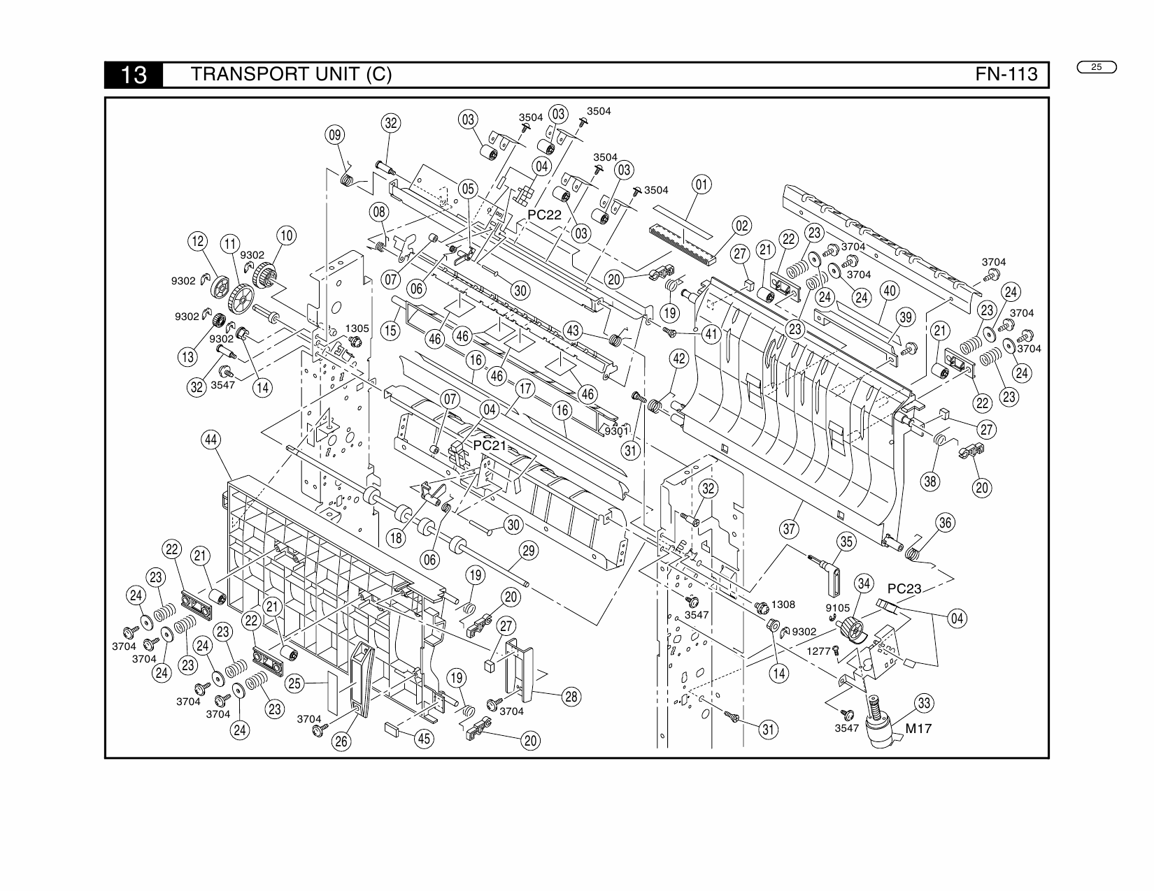 Konica-Minolta Options FN-113 Parts Manual-5